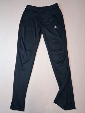 adidas Black Athletic Track Pants with Logo
